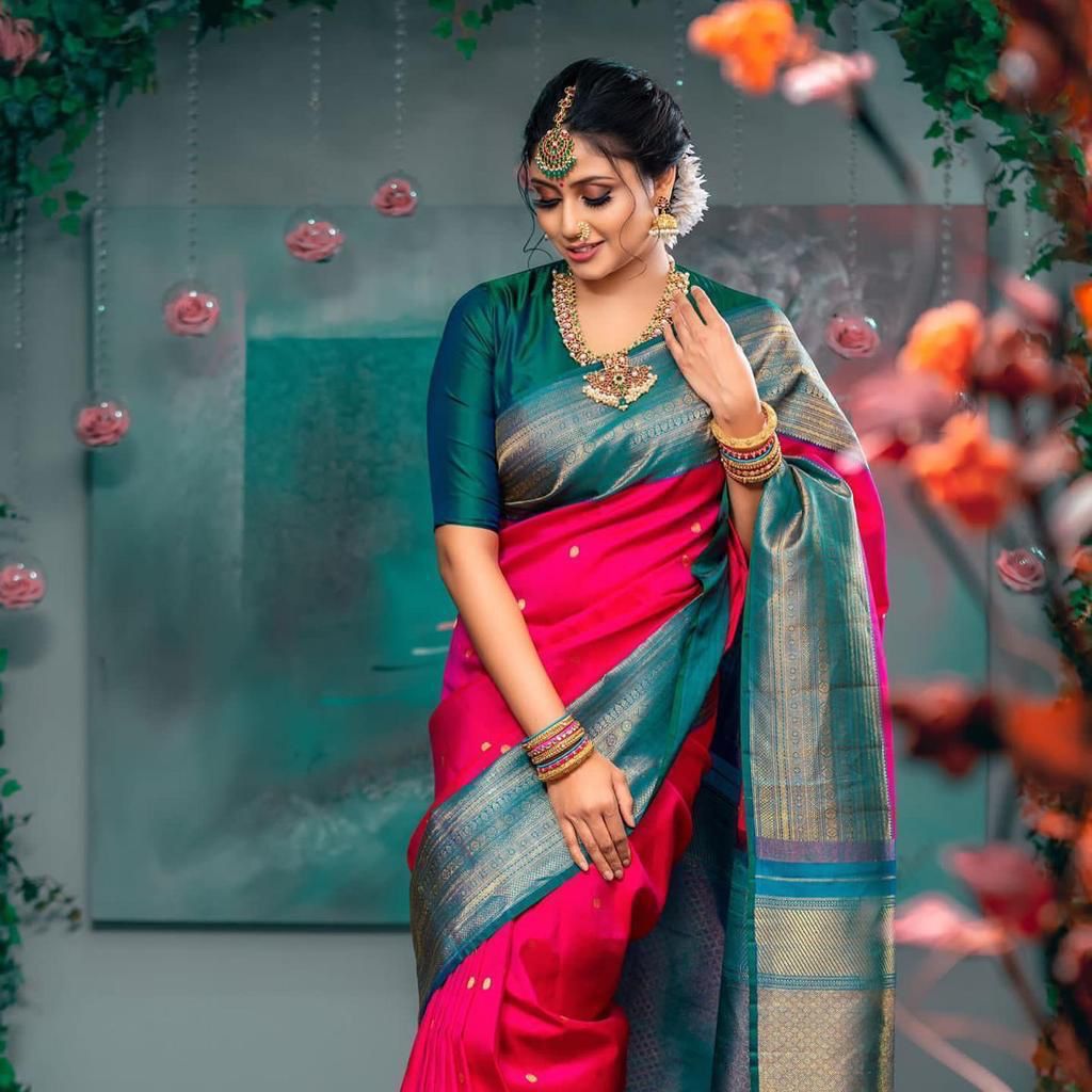 Pink Panther By Aab Soft Lichi Silk Saree Wholesale Clothing Suppliers In India